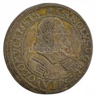 Csehország / történelmi tartomány / Olmütz 1674. 6kr Ag "Karl II von Liechtenstein-Kastelkorn&q...