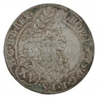 1694K-B 15kr Ag "I. Lipót" (6,26g) T:2- patina Hungary 1694K-B 15 Kreuzer Ag "Leopold...