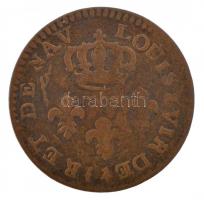 Francia Guyana / Cayenne 1789A 2s billon (0.208) T:3 French Guiana / Cayenne 1789A 2 Sous billong (0.208) C:F Krause KM#1