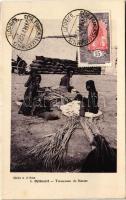 1927 Djibouti. Tresseuses de Nattes / Mat braiders