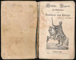[Bedeő Pál (1805-1873)] Geschichte Ungarns mit Abbildungen der Anführer und Könige. Preßburg (Pozson...