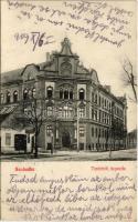 1909 Szabadka, Subotica; Tanítónői képezde, Pukkel István üzlete. Lipsitz kiadása / teachers training institute, shop