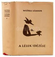 Weöres Sándor: A lélek idézése. Műfordítások. Bp., 1958, Európa. Első kiadás. Kiadói egészvászon-kötésben, kiadói szakadt papír védőborítóban.