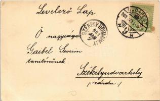 1903 Magyar huszár / Hungarian hussar s: Sz. T