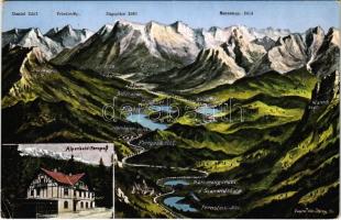 Fernpass, Der Fernpaß i. Tirol. Alpenhotel Fernpaß / mountain pass, hotel s: Eugen Felle (EK)