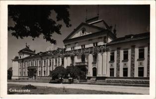 1941 Csíkszereda, Miercurea Ciuc; városháza / town hall (fl)