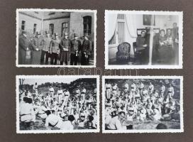 1941 Harctéri rombolások Újvidéken és környékén, a péterváradi híd romjai, civil halottak az újvidék...