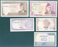 Pakisztán 5 klf modern bankjegy T:I