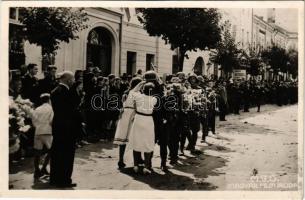 1940 Kolozsvár, Cluj; bevonulás / entry of the Hungarian troops + 1940 Kolozsvár visszatért So. Stpl. (fl)