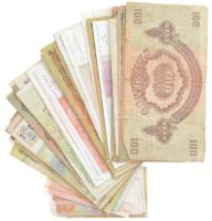 79db-os magyar és külföldi bankjegytétel T:III-IV
79pcs Hungarian and foreign banknote lot C:F-G