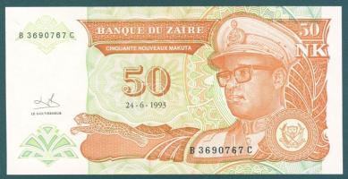 Zaire 8 klf modern bankjegy T:I