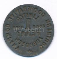 Nagy-Britannia / Aberdeen ~1900. 1p "Aberdeen Northern Cooperative Company Limited" Fe zse...