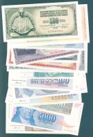 Jugoszlávia 17 klf bankjegy T:I