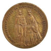 1867. "I. Ferenc József és Erzsébet koronázásának emlékére" Br zseton. "ÉLJEN I. FERE...