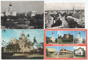 13 db MODERN magyar képeslap zsinagógákkal / 13 modern postcards of Hungarian synagogues