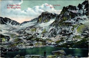 1912 Tátra, Magas-Tátra, Vysoké Tatry; Öt-tó / Fünf-Seen / lake (Rb)