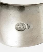 Berndorf alpakka cukorfogó, h: 15,5 cm