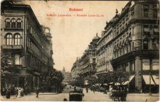 1908 Budapest V. Kossuth Lajos utca, Electro Vitalizer, fogorvos, Erdélyi fényképész üzlete (EK)