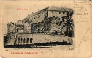 1903 Siklós, vár. Feiler Mariska kiadása s: Haraszty (EK)