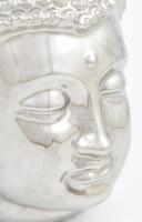 Buddha fej, kerámia, jelzés nélkül, hibátlan, m: 23cm