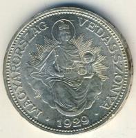 1929. 2P Ag "Madonna" T:3 apró ph.