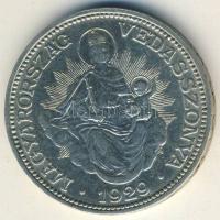 1929. 2P Ag "Madonna" T:3 apró ph.