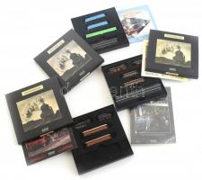Minitrains vasúti makett (3db) eredeti dobozában + 1 db DVD