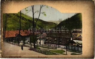 1922 Vihnye, Vihnyefürdő, Kúpele Vyhne; Park. Grohmann kiadása / park (EK)