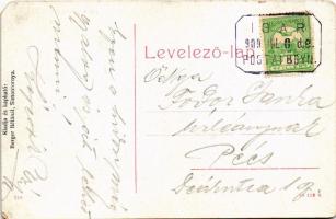 1909 Simontornya, Sió vize és vashíd. Berger Béla kiadása (W.L.?) 318. (EM)