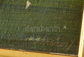 Kerekes József (1892-1938): Csendélet. Olaj, vászon, jelezve jobbra lent. Dekoratív fakeretben, 18×2...