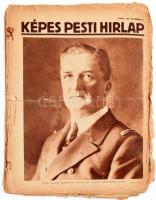 1927-1928 Képes Pesti Hírlap több egybefűzött, kb. 30-40 száma, közte számos szakadozott és sérült is.