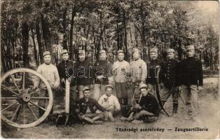 1917 Tüzérségi szerelvény / Zeugsartillerie / WWI Austro-Hungarian K.u.K. military, artillery (EK)