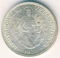 1936. 2P Ag "Madonna" T:2/3