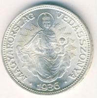 1936. 2P Ag "Madonna" T:2