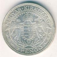 1936. 2P Ag "Madonna" T:2 apró ph