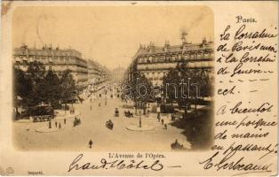 1902 Paris, LAvenue de lOpera (EK)