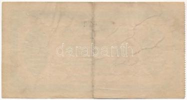 Budapest 1943. "Reviziós Pengő" arckép nélküli változat, kitöltött T:III