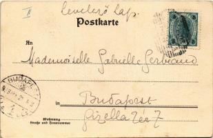 1903 Wien, Vienna, Bécs; Maximilianplatz, Marine-Section des k.u.k. Reichs-Kriegs-Ministerium, Währi...