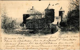 1903 Étrembieres, Chateau d&#039;Etrembrieres / castle (fl)