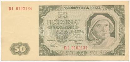 Lengyelország 1948. 50Zl DI 9102134 T:III  Poland 1948. 50 Zlotych DI 9102134 C:F Krause P#138