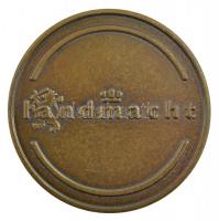 Hollandia DN "13. Gépesített Lövészdandár" kétoldalas Br emlékérem (35mm) T:1-
Netherland...