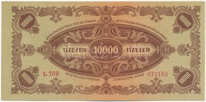 1945. 10.000P "MNB" bélyeggel T:I,I-
Adamo P23e