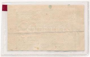 Franciaország 1792. 25s "Assignata" vízjellel és szárazpecséttel, "1762" T:III f...