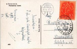 1938 Ungvár, Uzshorod, Uzhhorod, Uzhorod; Pravoslavny kostel / Görögkeleti templom / Othodox church ...