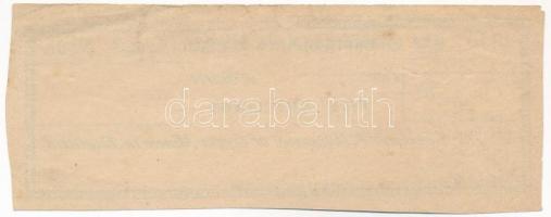 Nagy-Britannia / Glamorganshire 1846. "The Glamorganshire Banking Comp." kitöltetlen váltó...