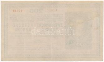 1918. 200K "2021" sima hátlappal T:III
Adamo K31/5