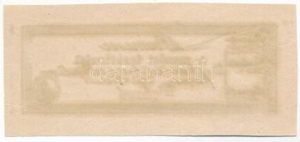 Franciaország ~1796. Promesse (Ígérvény) 100 Frankról, fekete tinta, kettős nyomat T:III 
France ~1...