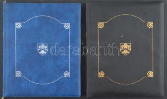 1930-1946. 75db-os bankjegytétel (+2xklf MNB bélyeg, +15db Adópengős illetékbélyeg) 2db fóliás fényk...