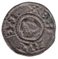1180-1240. Bracteata Ag "III. Béla - IV. Béla" (0,17g) T:1- patina Hungary 1180-1240. Brac...