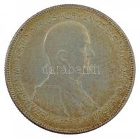 1930. 5P Ag "Horthy jobbra" hajas T:1- patina, kis karc Adamo P8